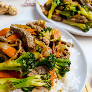 Beef with Garlic Sauce