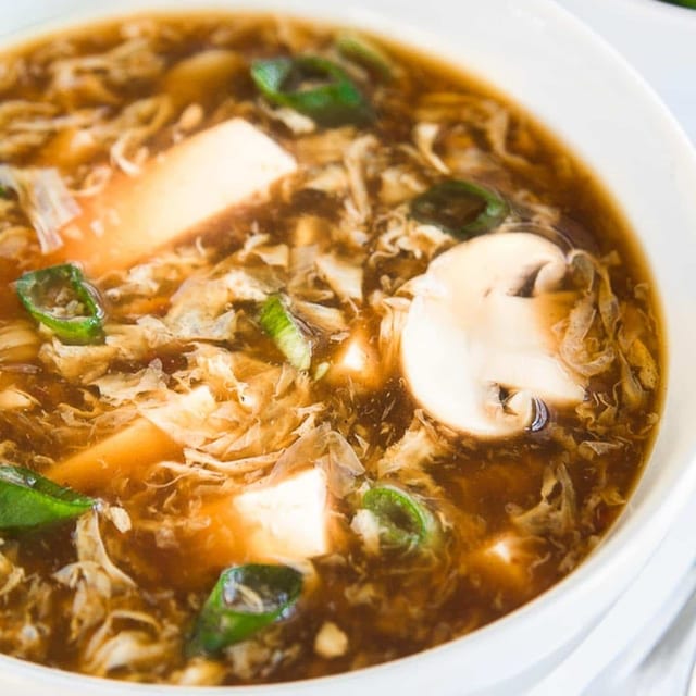 Hot & Sour Soup.