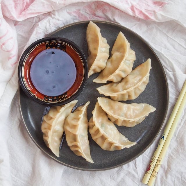 Veggie Dumplings.