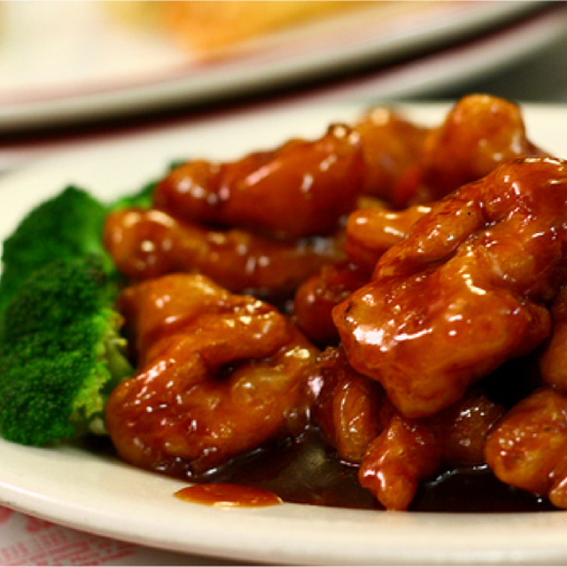 陈皮牛 Crispy Orange Flavor Beef.