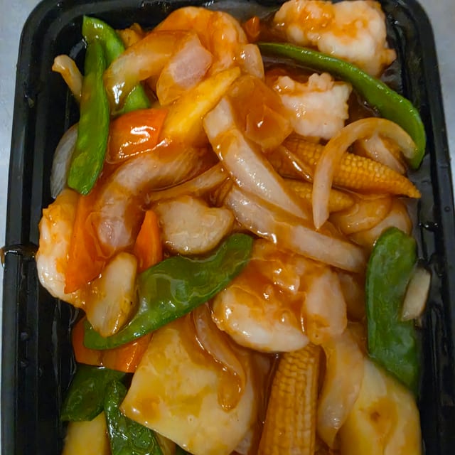 Mango Shrimp.