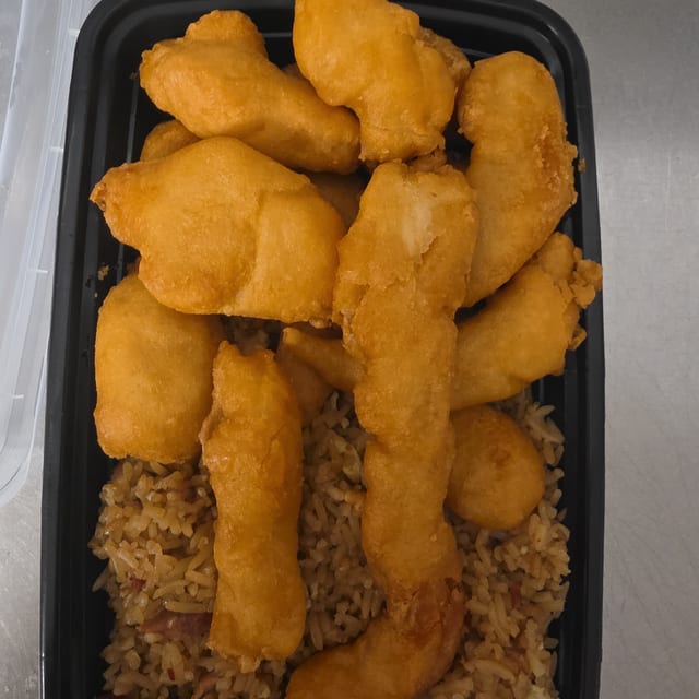 Sweet & Sour Chicken Platter