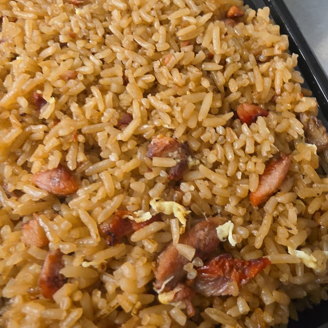 Roast Pork Fried Rice W Eggs No Veggie.