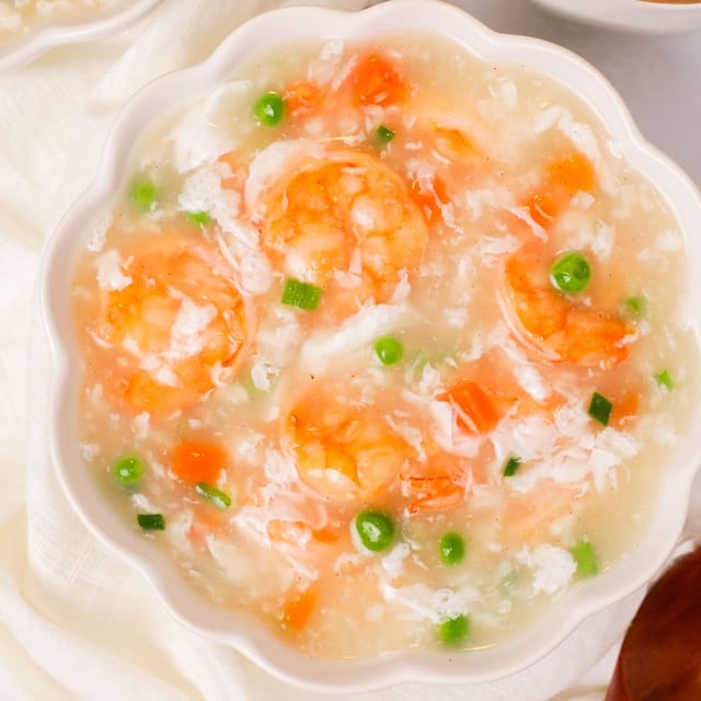 Shrimp with Lobster Sauce.