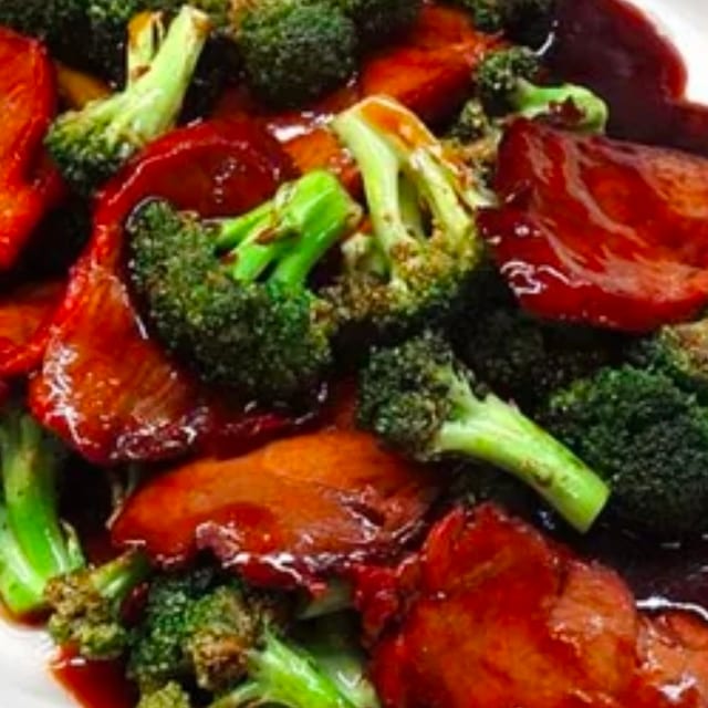 Pork with Broccoli.