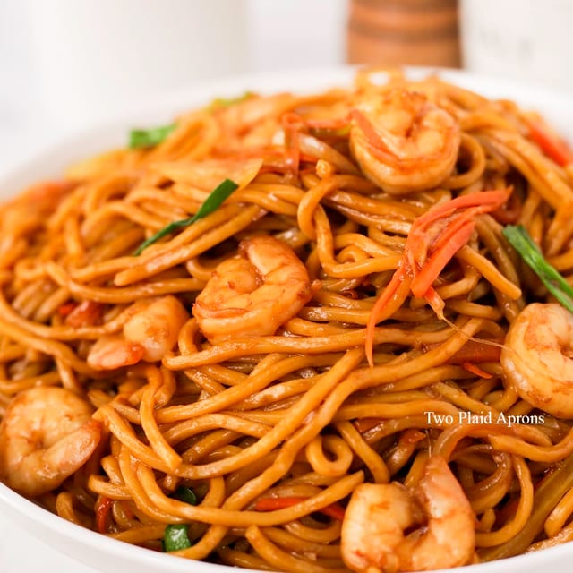Shrimp Lo Mein No Veggie