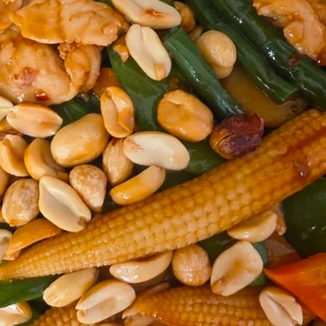 Kung Pao Squid.